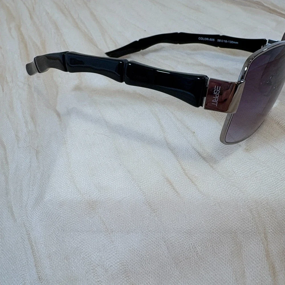 NEW ESPRIT ET17640‎ COLOR-505 PURPLE BLACK AUTHENTIC EYEGLASSES 58-16